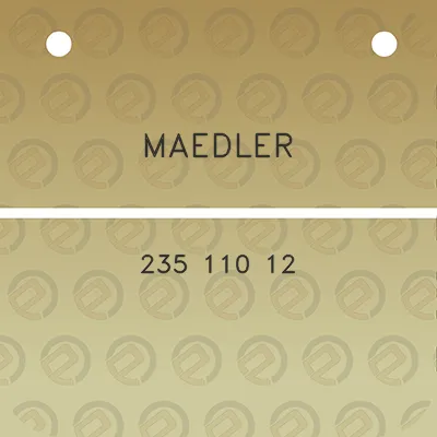 maedler-235-110-12