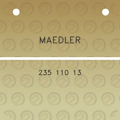 maedler-235-110-13