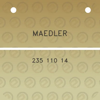 maedler-235-110-14