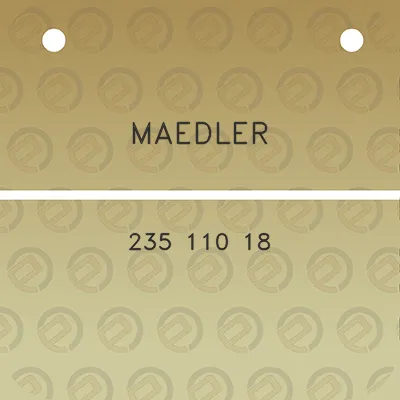 maedler-235-110-18