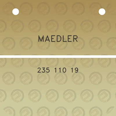 maedler-235-110-19