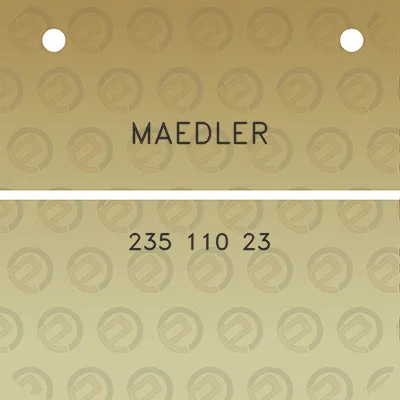 maedler-235-110-23