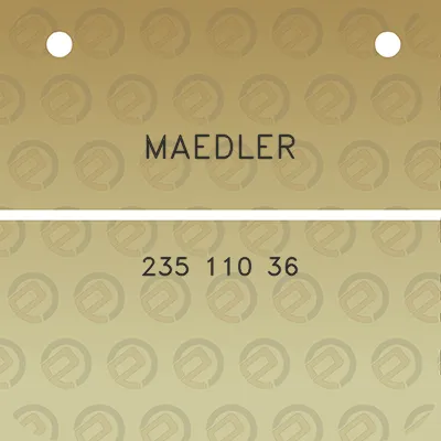 maedler-235-110-36