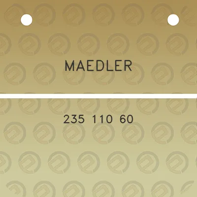 maedler-235-110-60