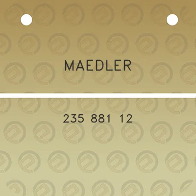 maedler-235-881-12