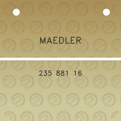 maedler-235-881-16