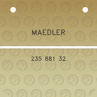 maedler-235-881-32