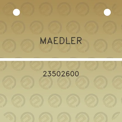 maedler-23502600