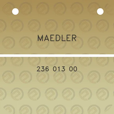 maedler-236-013-00