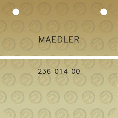 maedler-236-014-00