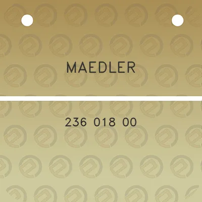 maedler-236-018-00