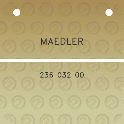 maedler-236-032-00