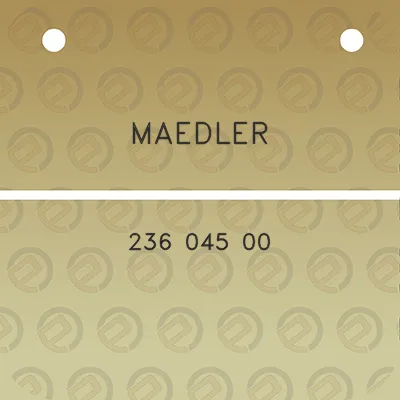 maedler-236-045-00