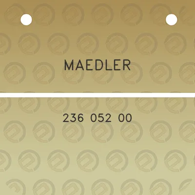 maedler-236-052-00