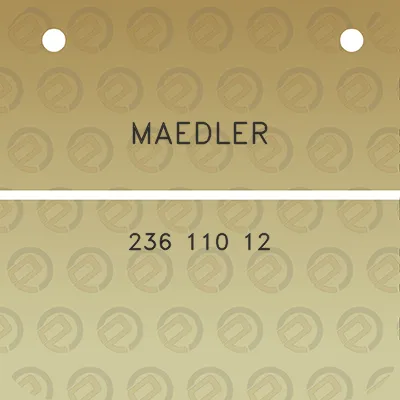 maedler-236-110-12