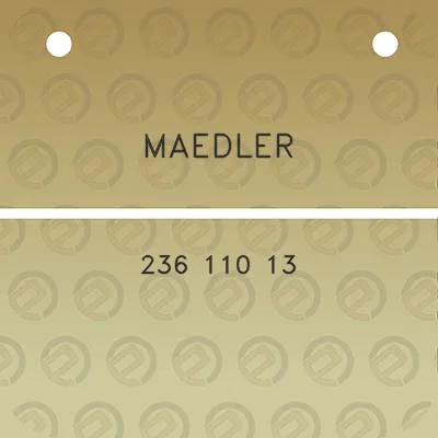 maedler-236-110-13