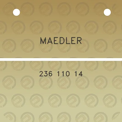 maedler-236-110-14