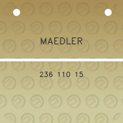 maedler-236-110-15