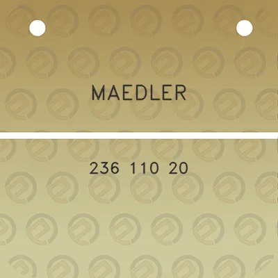 maedler-236-110-20