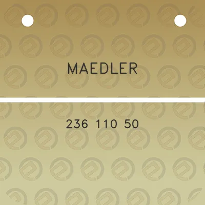 maedler-236-110-50