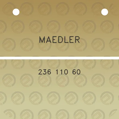 maedler-236-110-60