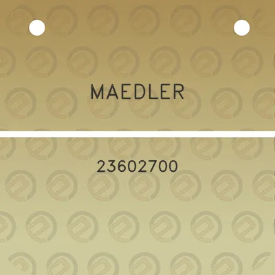 maedler-23602700