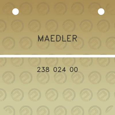 maedler-238-024-00