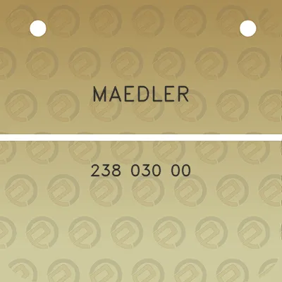 maedler-238-030-00