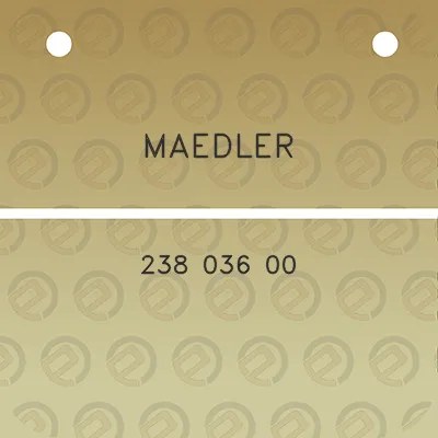 maedler-238-036-00