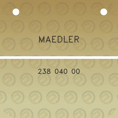 maedler-238-040-00