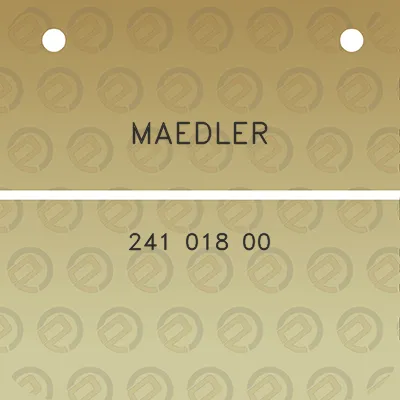 maedler-241-018-00
