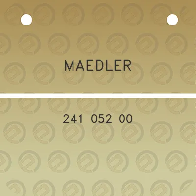 maedler-241-052-00