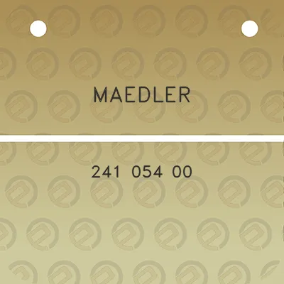 maedler-241-054-00