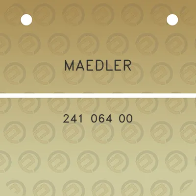 maedler-241-064-00