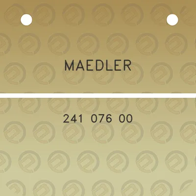 maedler-241-076-00