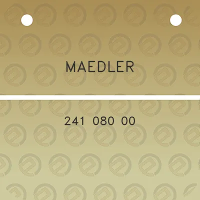 maedler-241-080-00