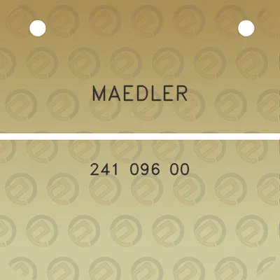 maedler-241-096-00