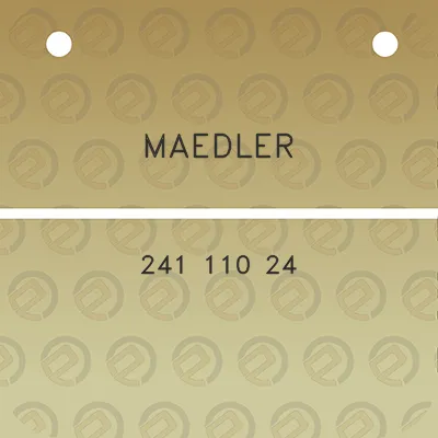 maedler-241-110-24