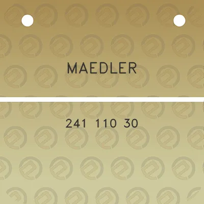 maedler-241-110-30