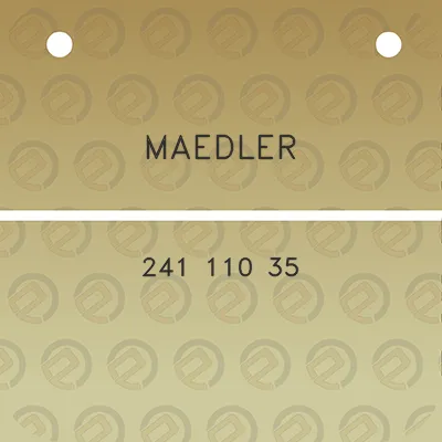 maedler-241-110-35