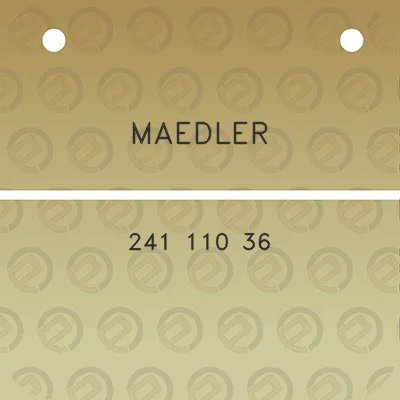 maedler-241-110-36