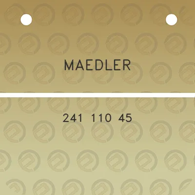 maedler-241-110-45