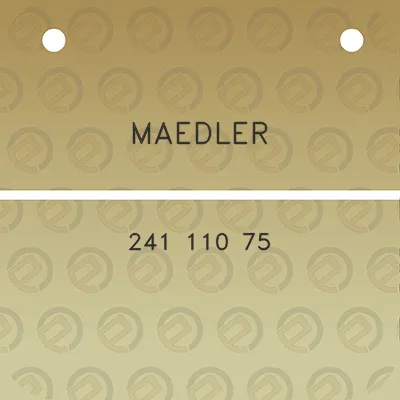 maedler-241-110-75