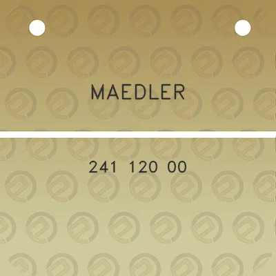 maedler-241-120-00