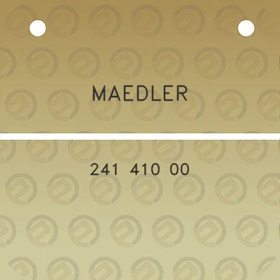 maedler-241-410-00
