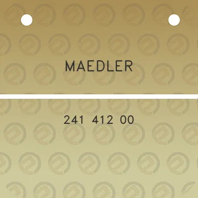 maedler-241-412-00