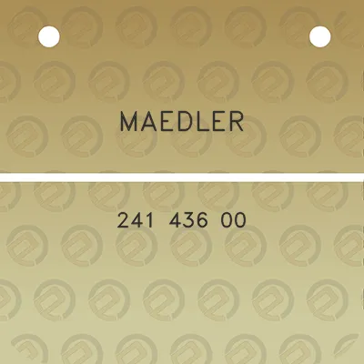 maedler-241-436-00