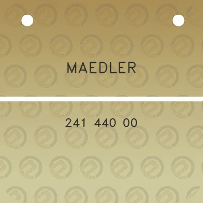 maedler-241-440-00