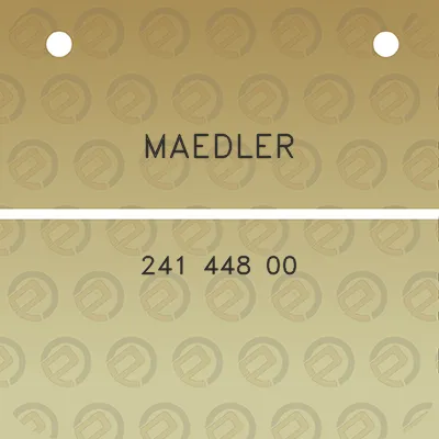 maedler-241-448-00