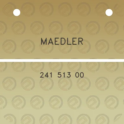 maedler-241-513-00